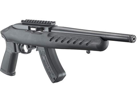 Ruger 22 Charger 22LR Pistol 10" Threaded Barrel 15+1 Round Black