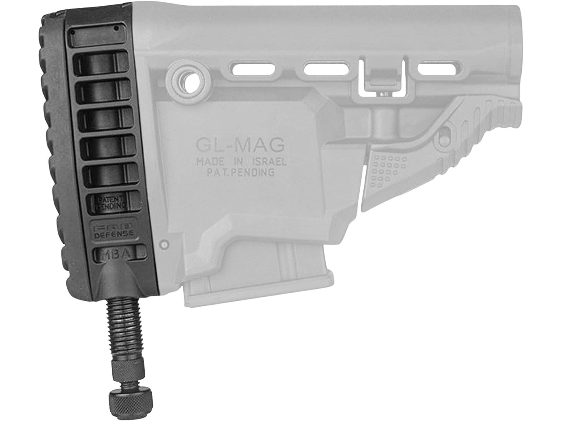 FAB Defense MBA Mono-Pod Buttstock Black