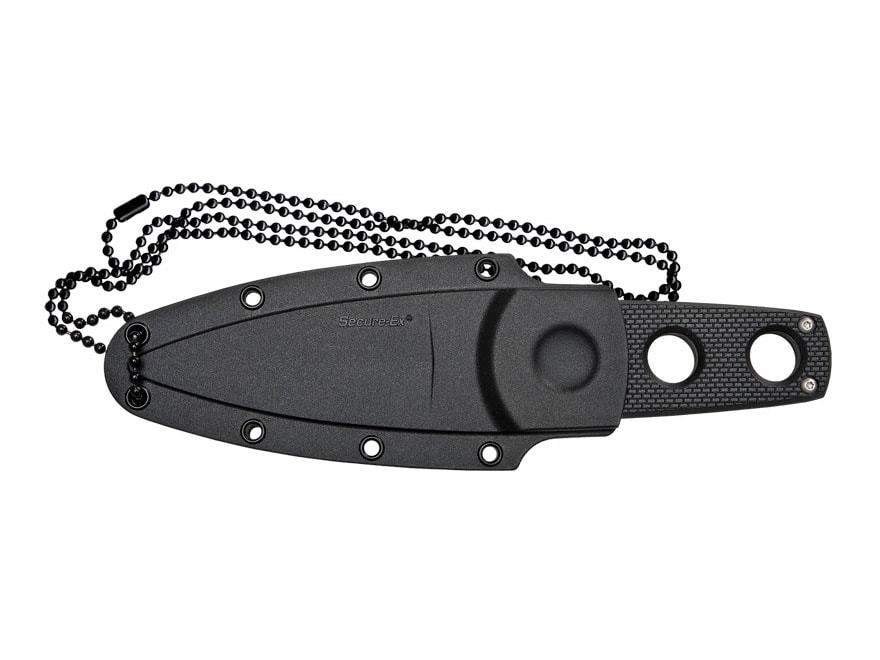 Cold Steel Secret Edge Fixed Blade Knife 3.5 Spear Point AUS-8 Satin