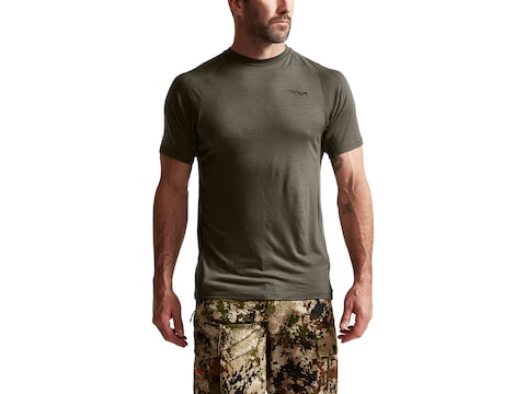 Sous vêtement homme sitka core merino 120 ls maillot - pyrite