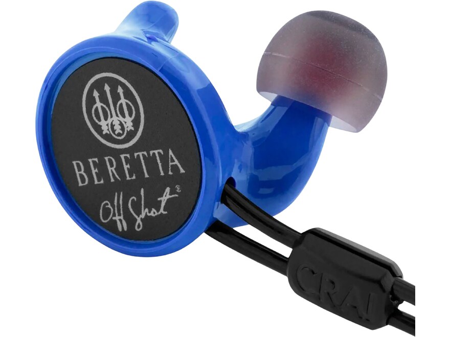 BERETTA Off Shot イヤフォンセット Beretta Off Shot Mini Headset Comfort Plus Ear Plugs Blue