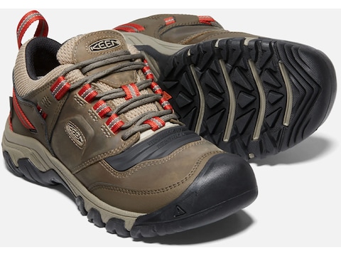 Keen Ridge Flex WP Hiking Shoes Leather/Synthetic Timberwolf  display picture 1