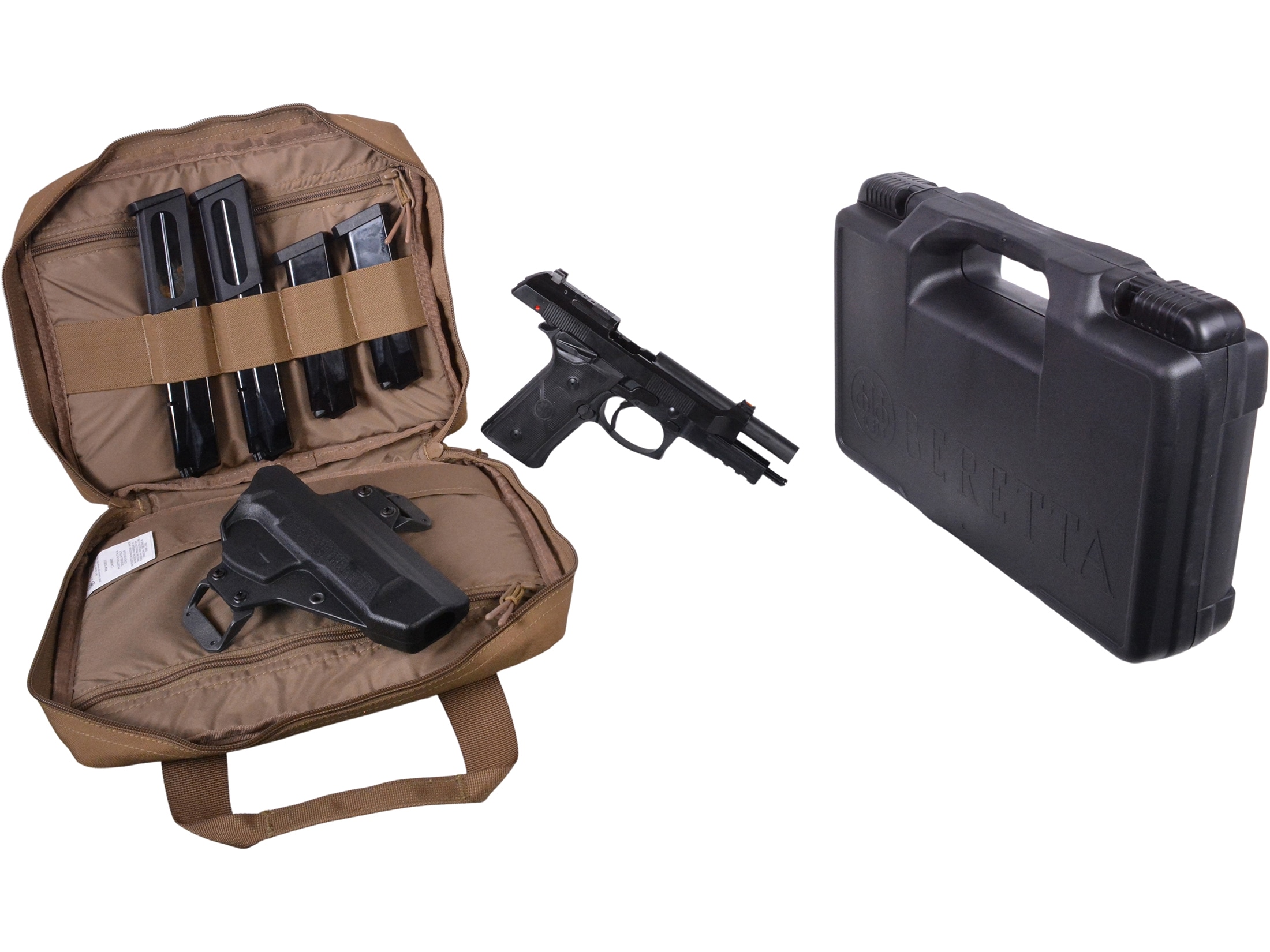 Beretta 92GTS Range Bundle 9mm Luger Pistol 4.7 Barrel 30+1