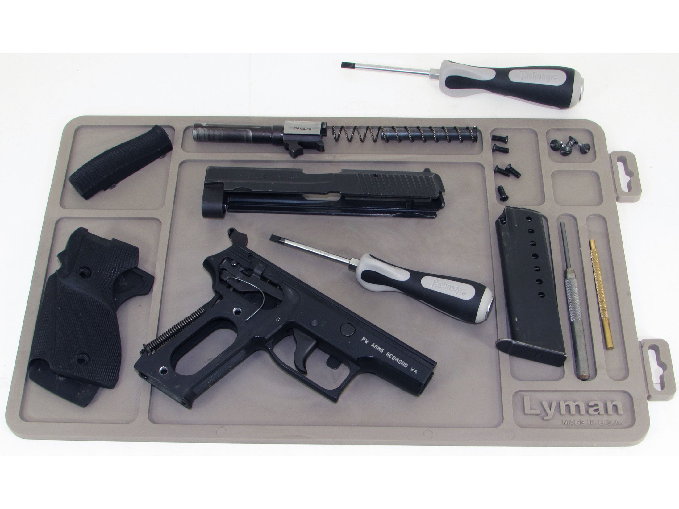 Lyman Essential Rifle Maintenance Mat Chemical Resistent 10x36 Inch 04051
