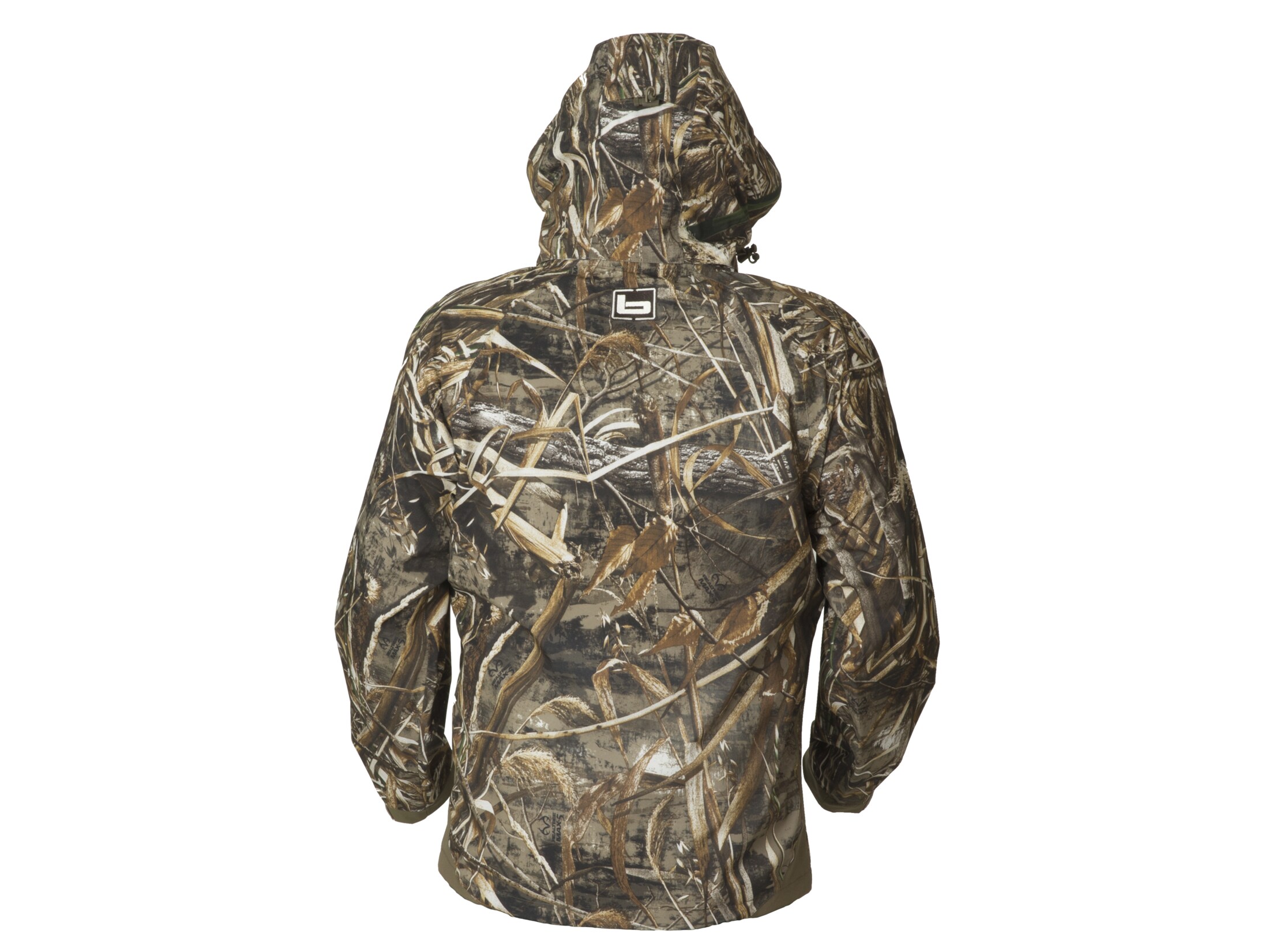 Banded feather stretch deals shell jacket