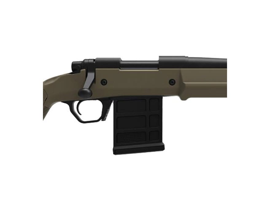 308 Winchester Rifle Magazine 10 Round Black Finish AI Style Polymer Body 