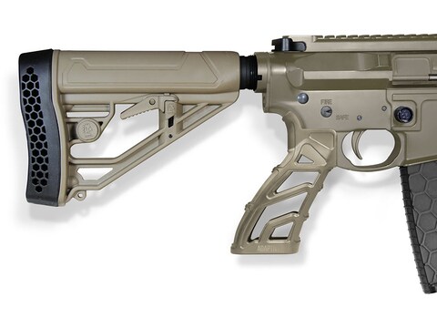 Adaptive Tactical EX Performance Collapsible Stock AR-15, LR-308 Carbine Polymer Flat Dark Earth