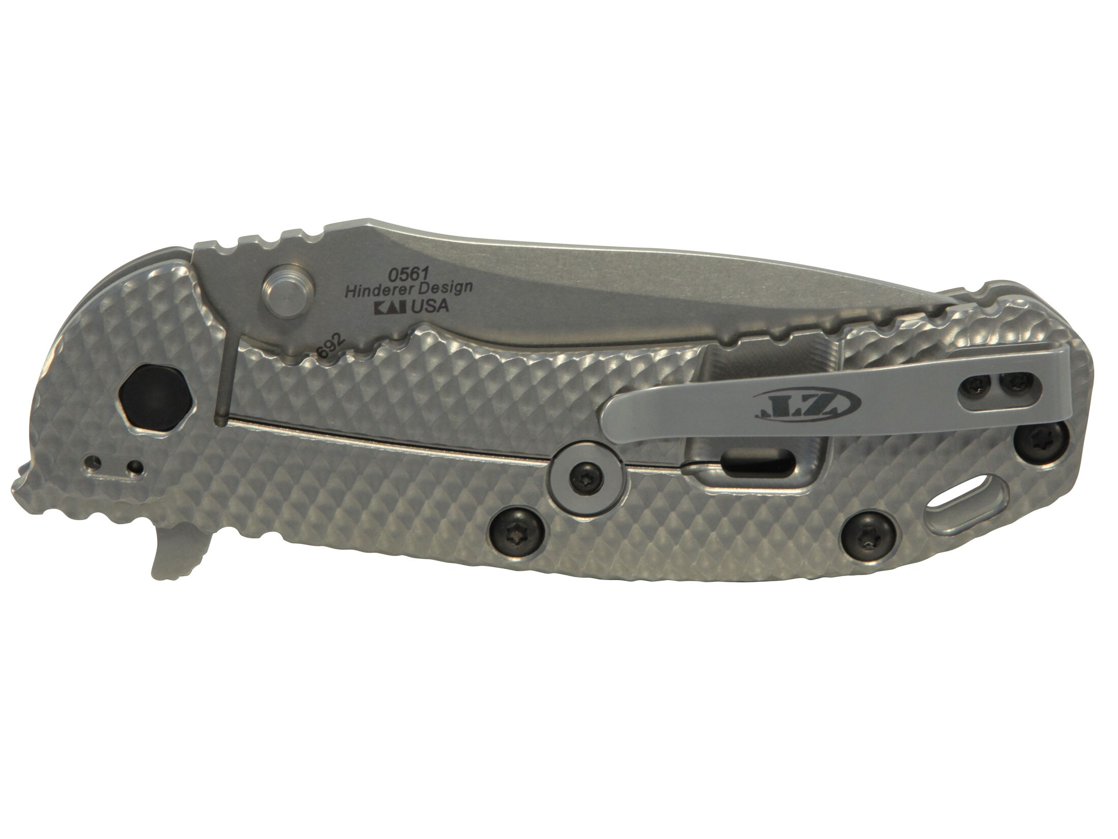 Zero Tolerance ZT0561 Hinderer Folding Tactical Knife 3.75 Modified