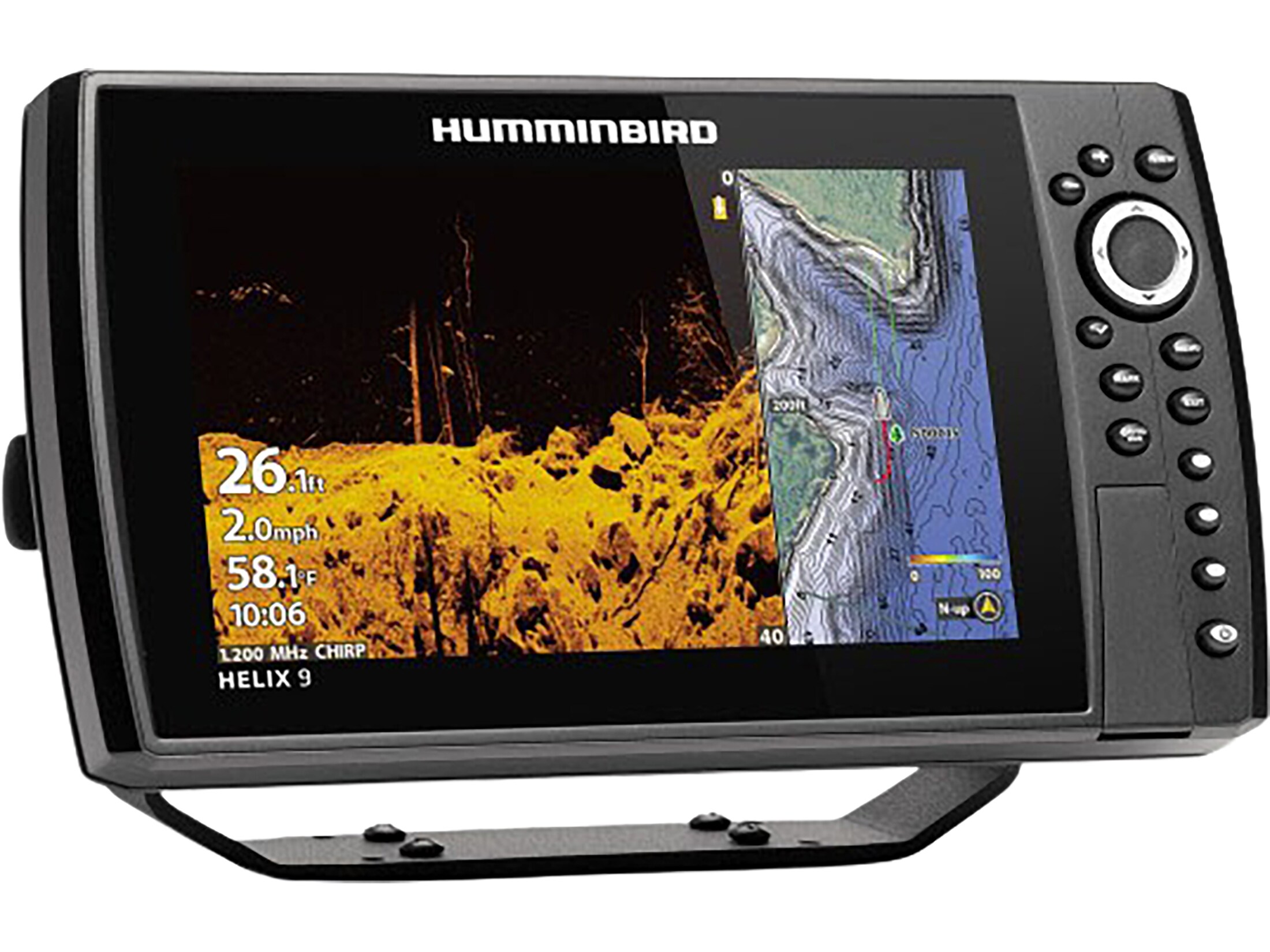 Humminbird Helix 10 CHIRP MEGA SI+ GPS G4N CHO Fish Finder