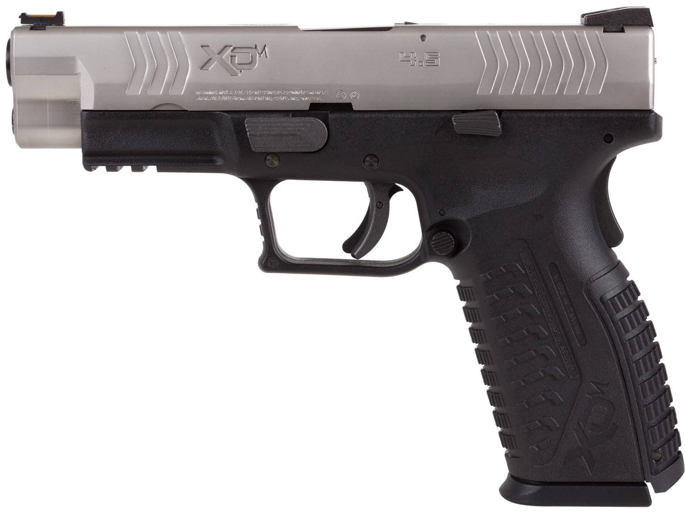 Springfield Armory XDM 4.5 CO2 177 Cal BB Air Pistol Silver