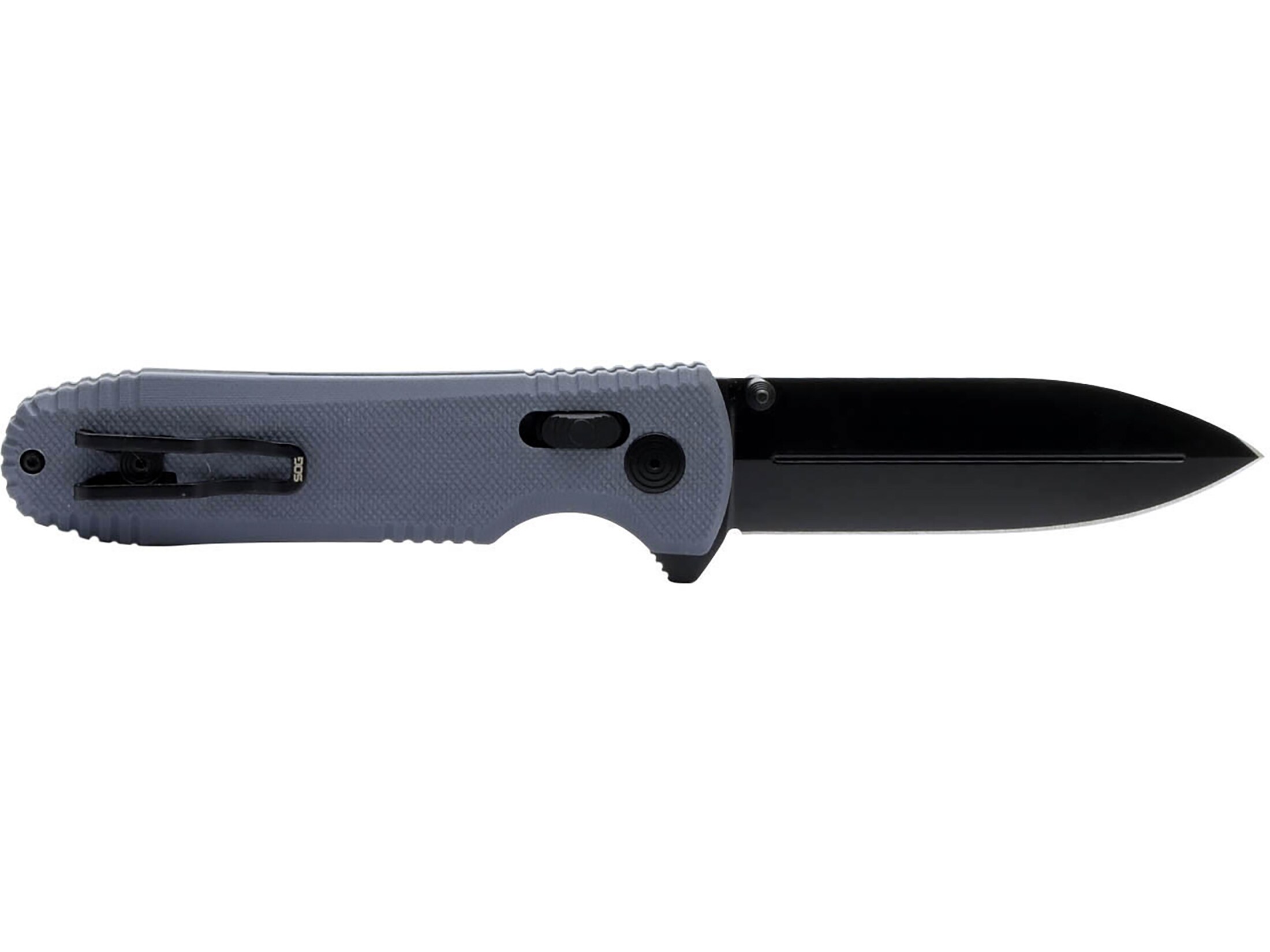 SOG Pentagon XR Folding Knife 3.6 Spear Point CTS-XHP Black Titanium
