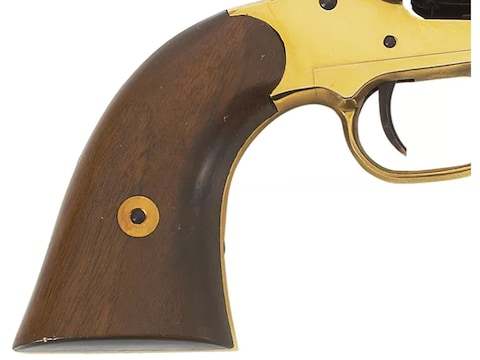 Pietta 1858 Remington Texas Black Powder Revolver 44 Caliber 8" Blued Barrel Brass Frame Walnut Grip