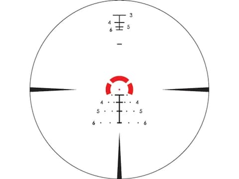 Vortex Optics Strike Eagle Rifle Scope 1-8x 24mm Illuminated EBR-8 MOA Reticle Matte Black