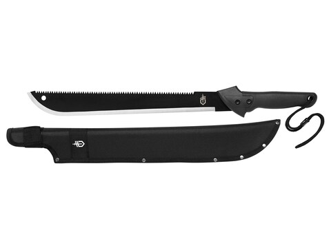 18 in. Machete with Serrated Blade