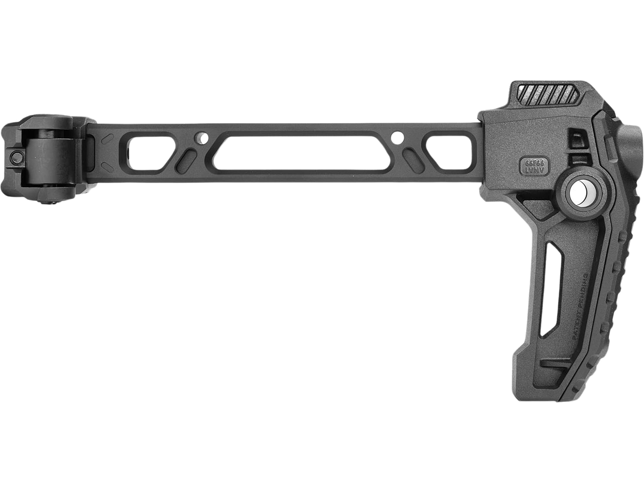 Strike Industries Folding Picatinny Stock Aluminum Black