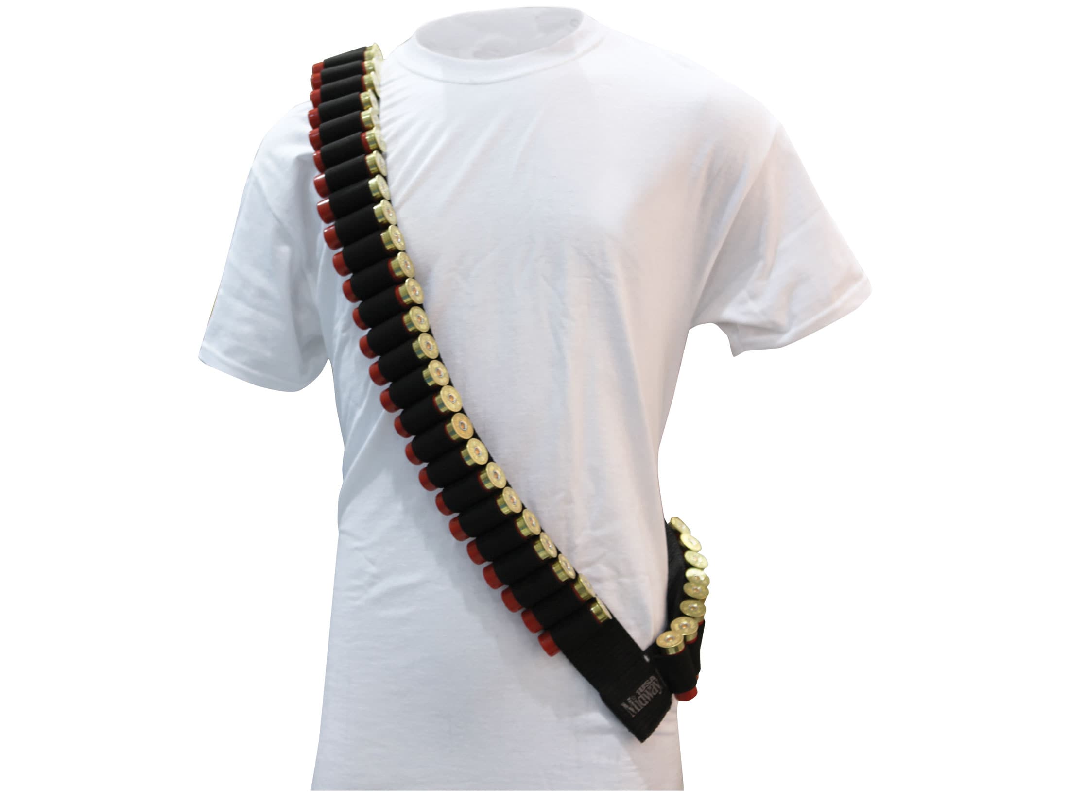 Shotgun clearance shell bandolier