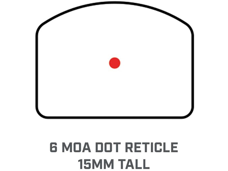 Bushnell RXC-200 Compact Reflex Red Dot Sight 1x 21mm 6 MOA