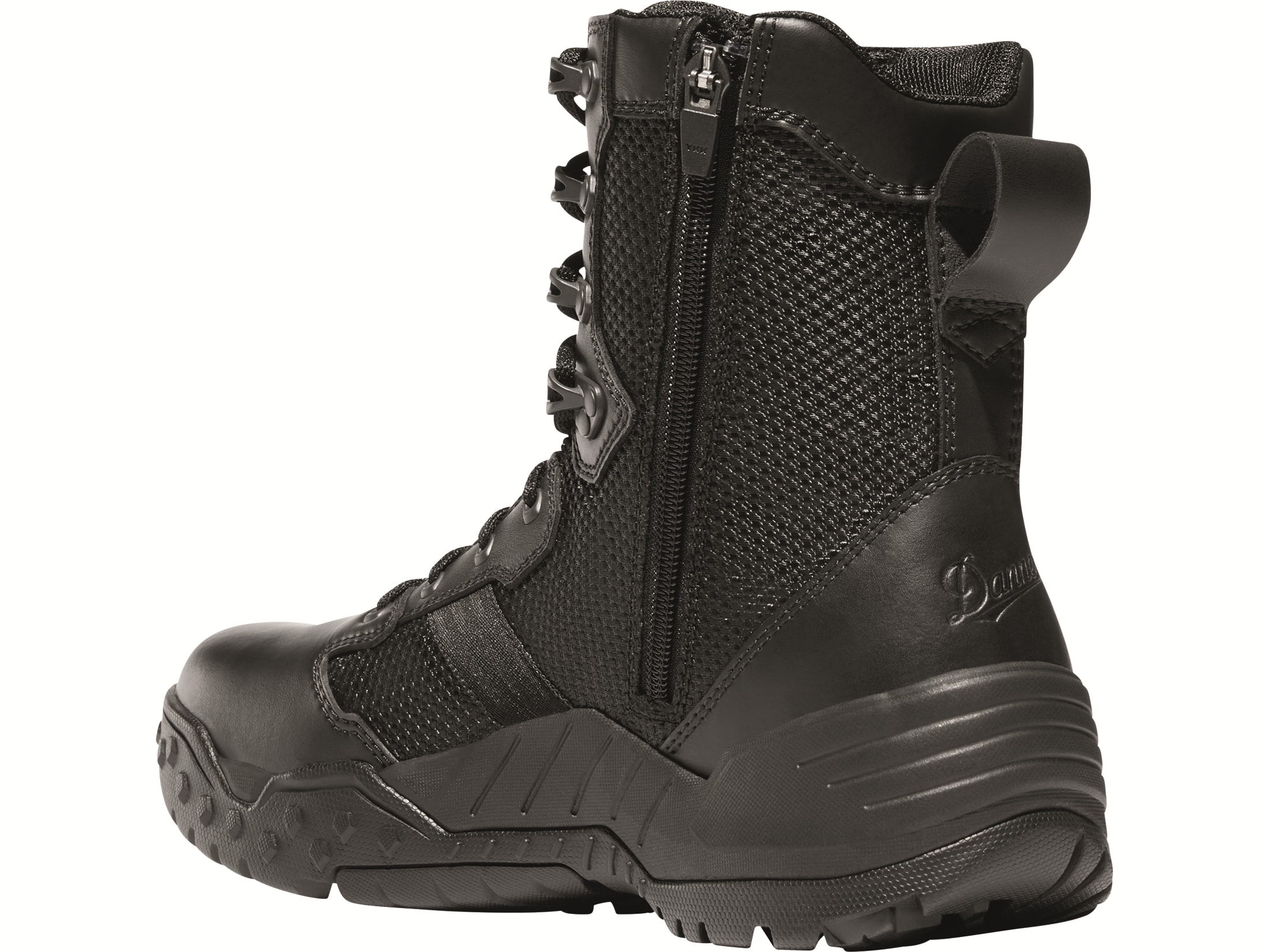 Side-Zip Tactical Boots Leather/Nylon 