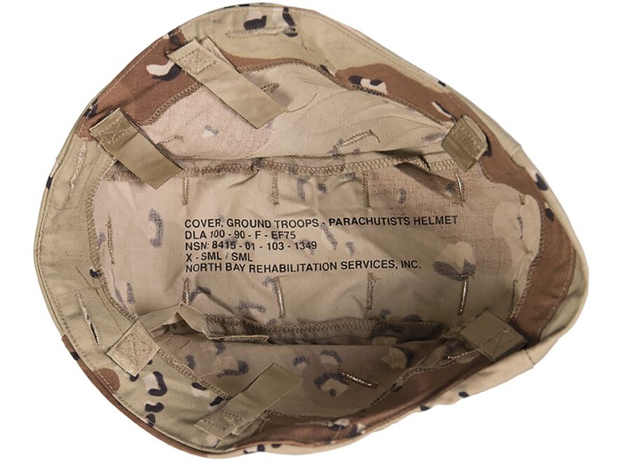 Military Surplus US Helmet Cover Grade 1 Desert Camo