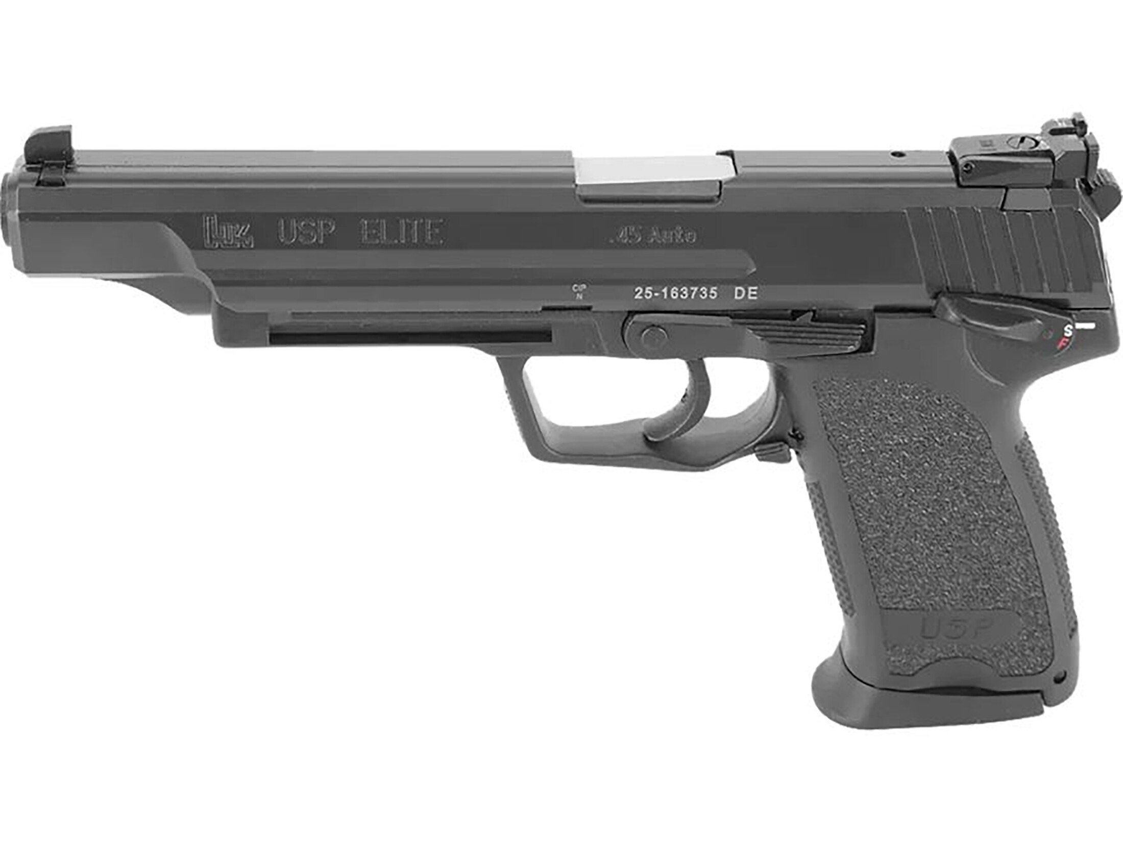 HK USP45 Elite V1 45 ACP Pistol 6.02 Barrel 12+1 Round Black