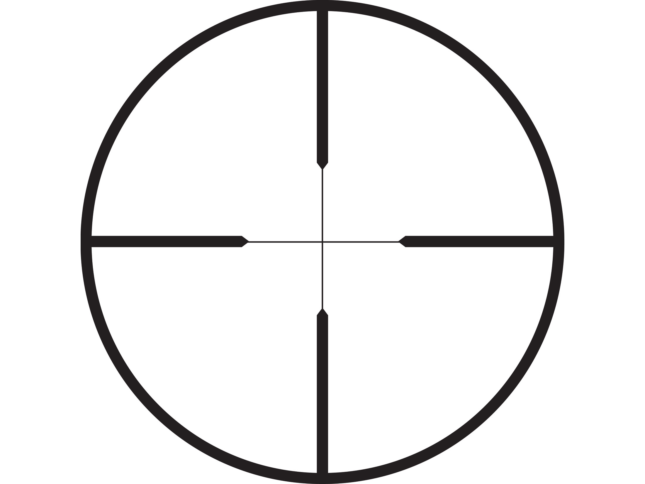 Redfield Revolution Rifle Scope 4 12x 40mm 4 Plex Reticle Matte