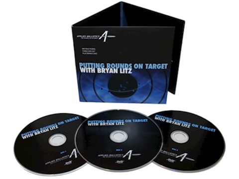 Applied Ballistics Putting Rounds on Target Bryan Litz DVD 3 Disc set