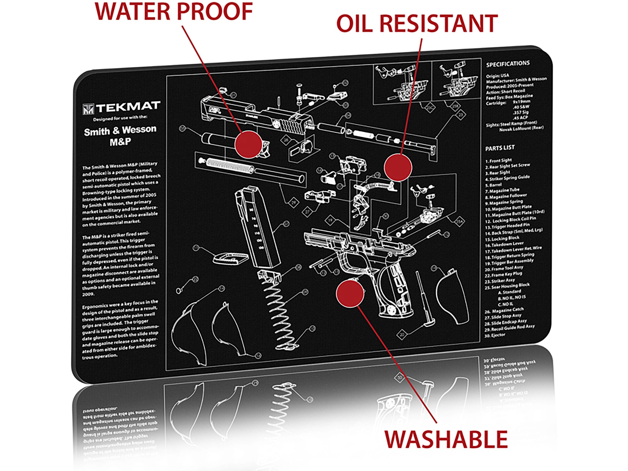 Tekmat Gun Cleaning Mat