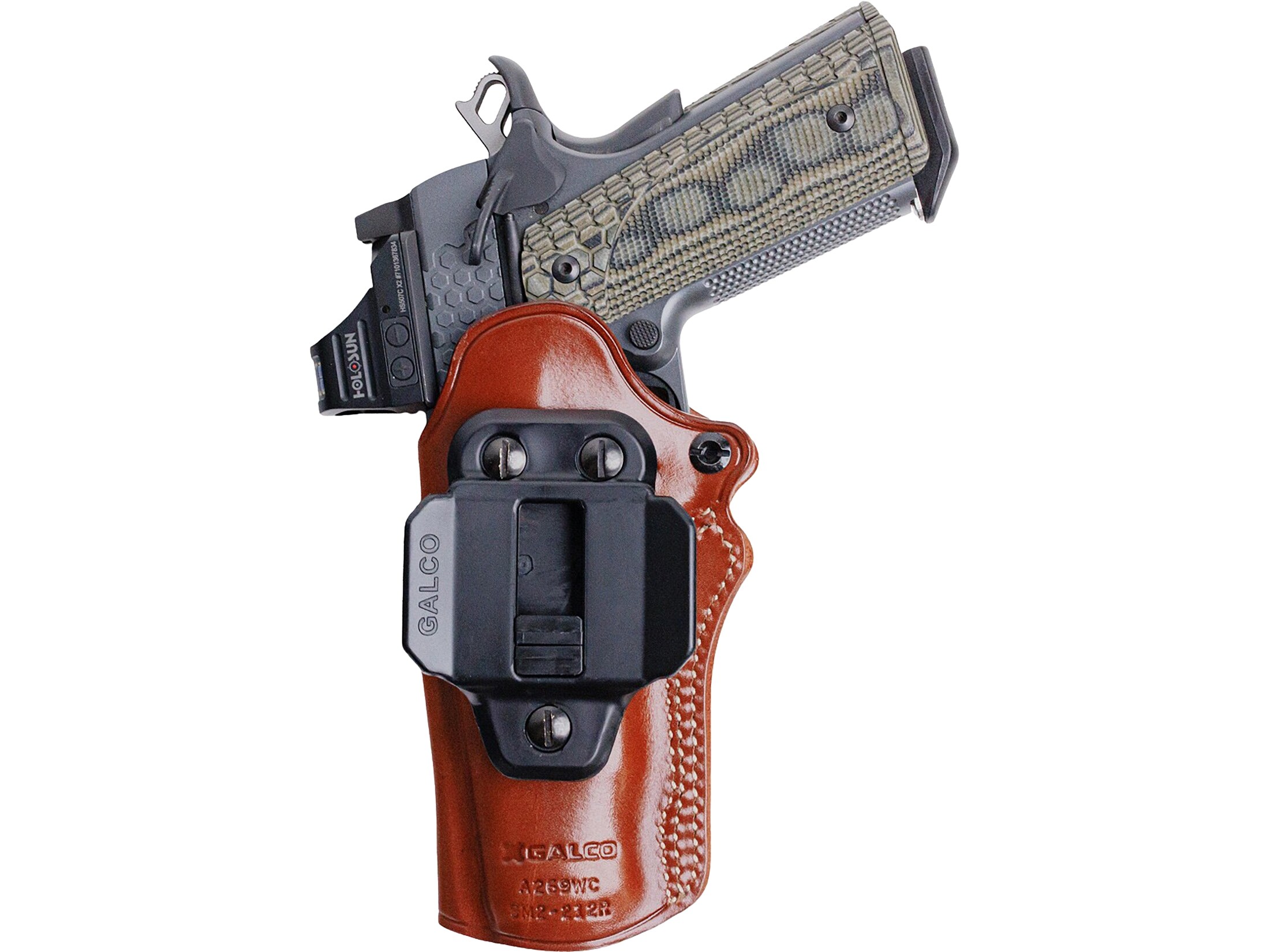 Galco Speed Master 2.0 OWB Holster Right Hand 1911 Officer Leather
