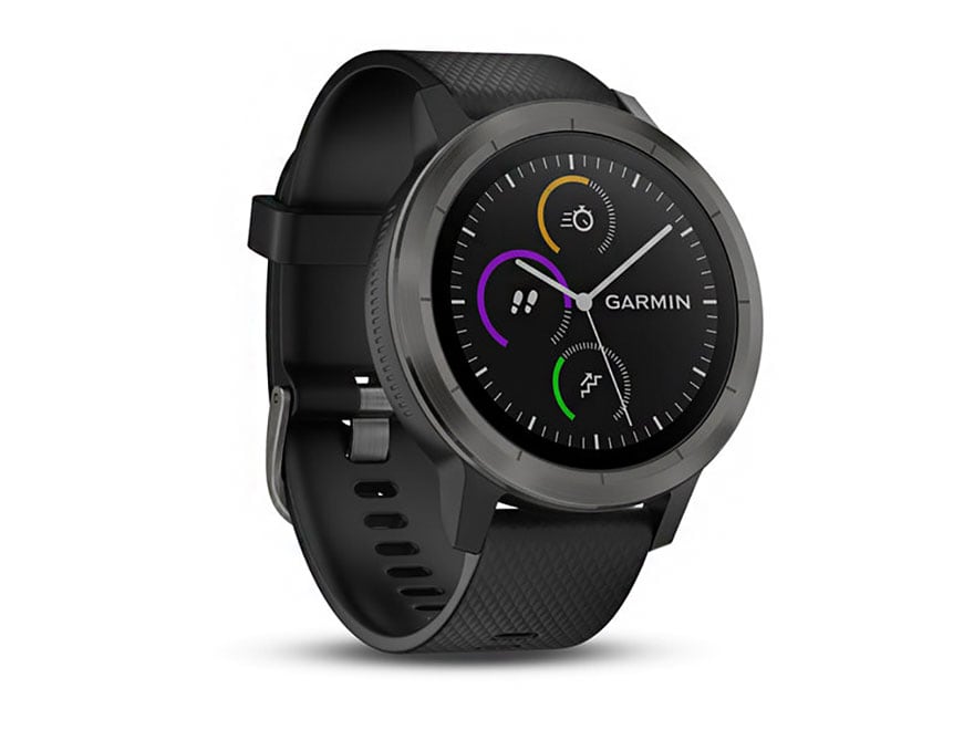 Garmin Vivoactive 3 GPS Smartwatch Silicone Band Black/Slate