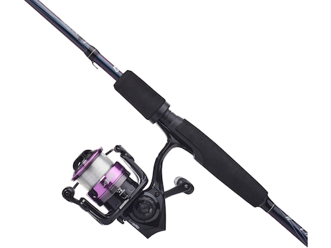 New Spinning Fishing Rod ZEBCO 6'med 2PC AND New Reel Lews LAZER