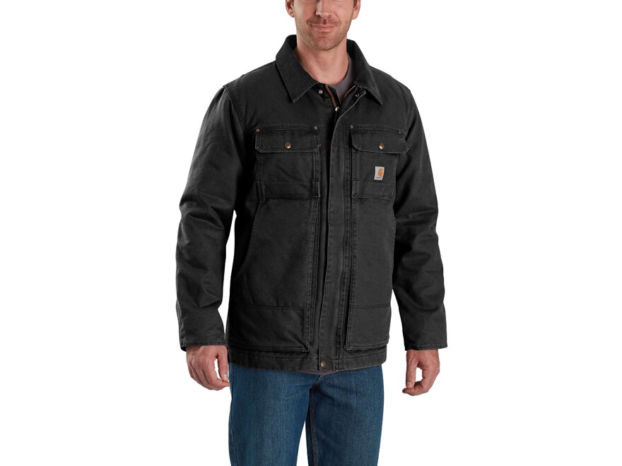 h*s様 【超美品】 カーハート carhartt traditional co USA製 カーハート トラディショナルコート ブラック 表記(M