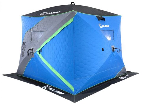 Clam Removable Floor for Ice Thermal Hub 4 Sided Ice Fishing Tents