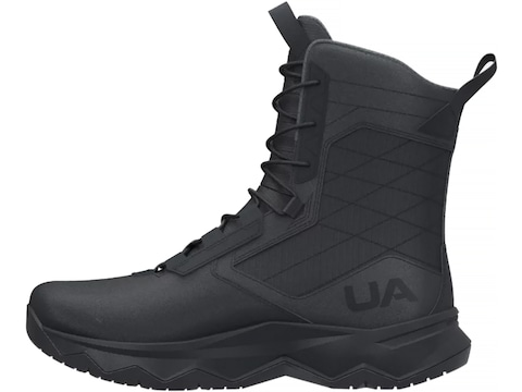 Sociología Napier apuntalar Under Armour Stellar G2 Tactical Boots Leather Black Men's 9.5 D