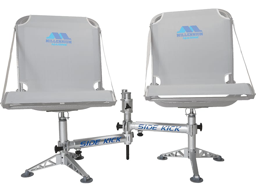 Millennium Marine Sidekick Double Seat Base - 706507, Boat Seat Accessories  at Sportsman's Guide
