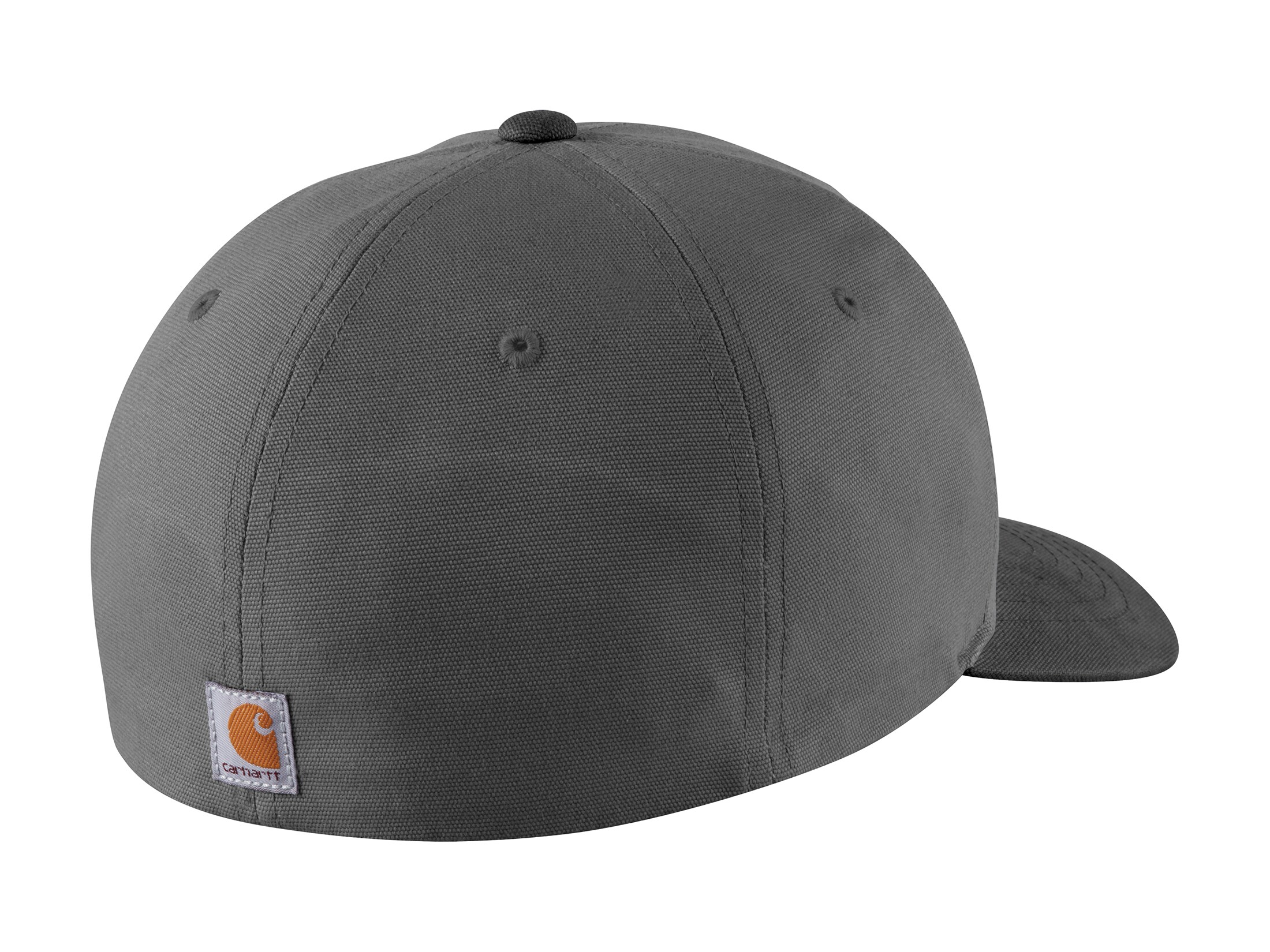 Carhartt Men s Rugged Flex Fitted Canvas Built to Last Cap Black