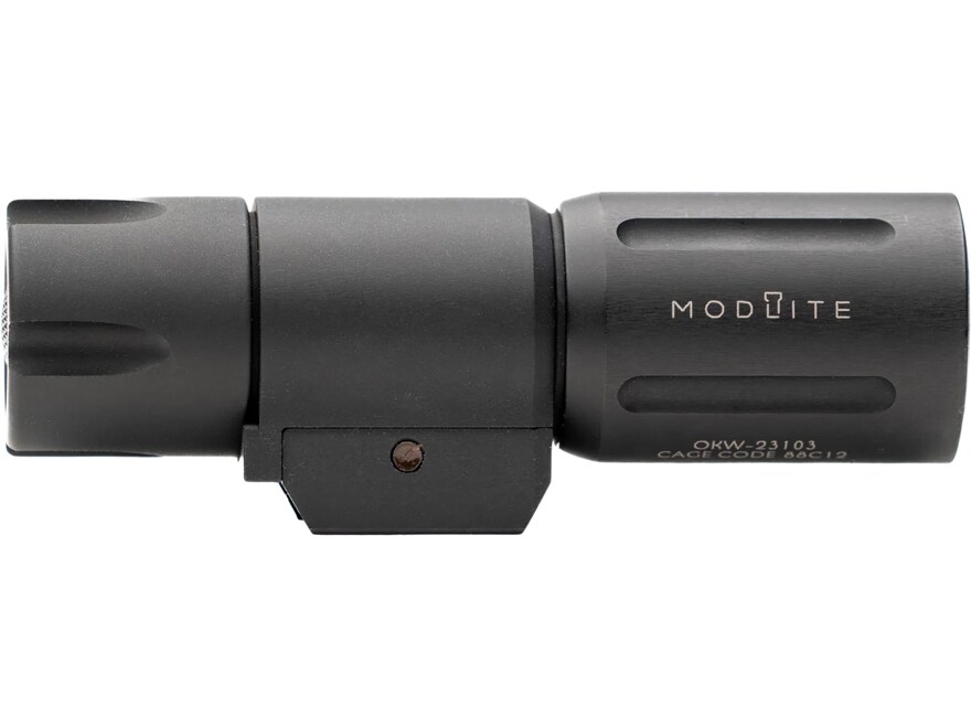 Modlite OKW PDW-18350 Weapon Light 1 18350 Batteries Aluminum Black