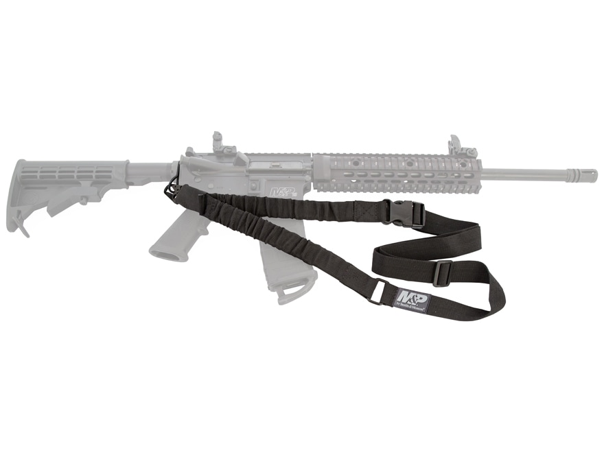 Black Universal Rifle Gun Shotgun Stock Single Point Sling Loop Adapter Strap 