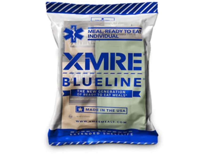 XMRE Blue Line MRE (Meal, Ready to Eat) Pack of 12