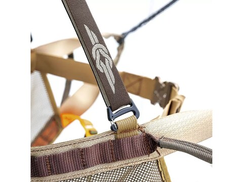 Tethrd HYS Strap - Durable 7' Long Gear Hanger for Saddle Hunting - T Hook In Tethrd HYS Strap - Durable 7' Long Gear Hanger for Saddle Hunting - T Hook In
