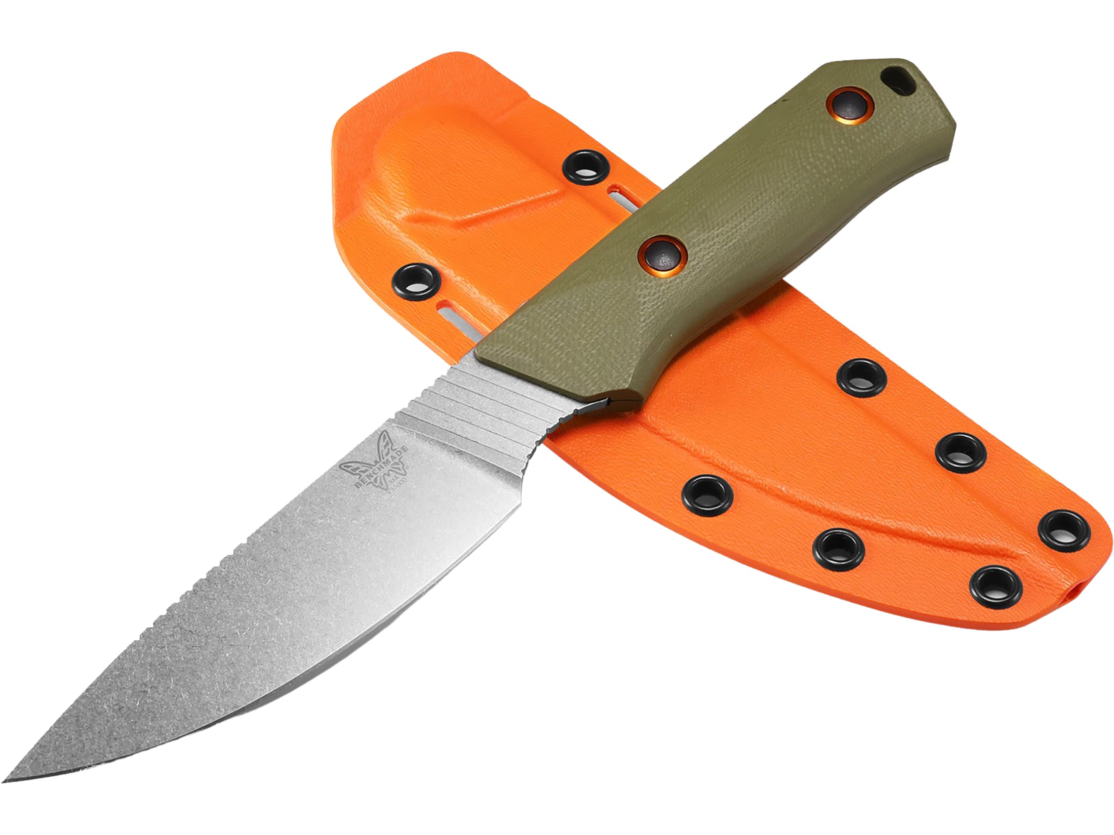 Benchmade Hunt 15600or Raghorn 4-inch Fixed Blade Knife With Cerakote Blade  : Target