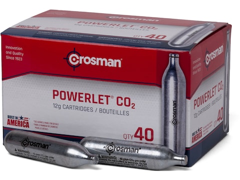 Crosman 12 gram CO2, 500 Count Case