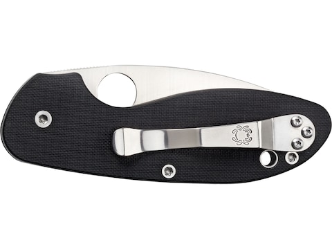 Spyderco Kitchen Utility Knife 6.5 Plain Blade, Black