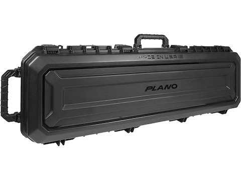 Plano All Weather Double Scoped Gun Case w/Wheels And Pluckable