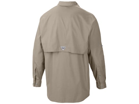 Chemise Columbia PFG Super Bonehead – Homme L, Bleu à Carreaux, Légère, Anti-UV, Pêche