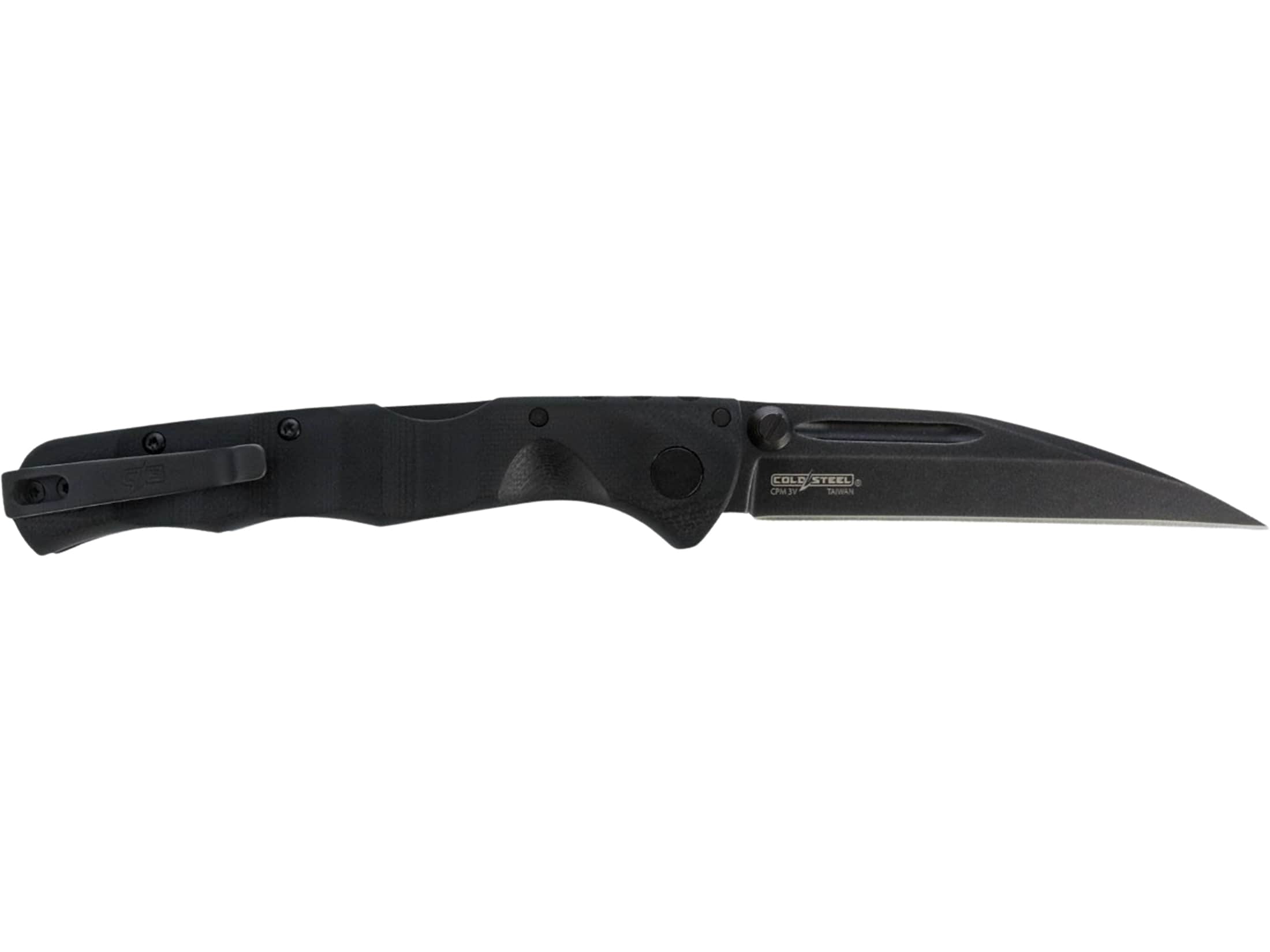 Cold Steel Frenzy II Pocket Knife 3.5 Sheepsfoot CPM-3V Black PVD