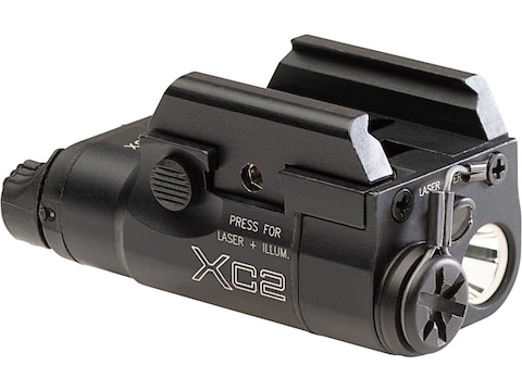 Surefire XC2-B Weapon Light Red Laser Picatinny Rail Black