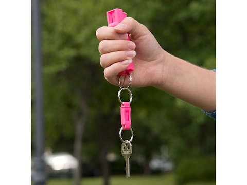 Sabre Key Case Pepper Spray with Quick-Release Key Ring Combo Pack