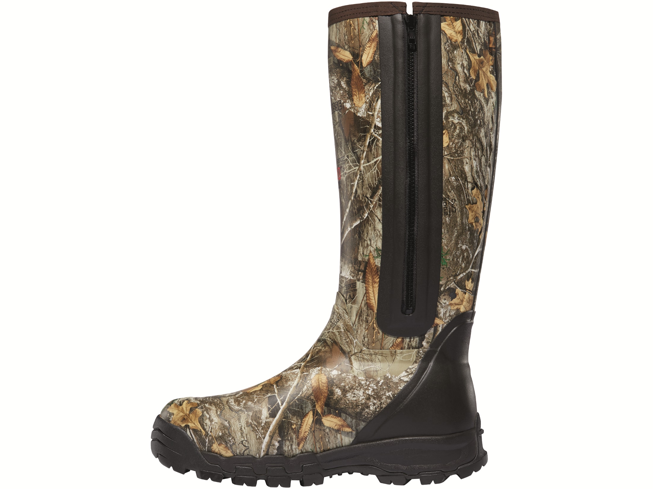 side zip rubber hunting boots