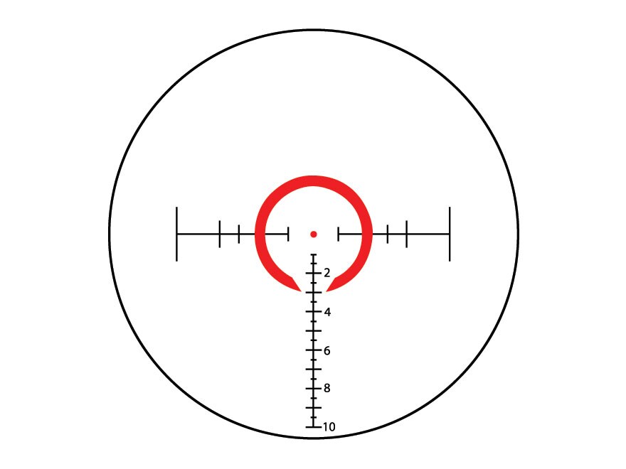 Bushnell Elite Tactical SMRS Rifle Scope 34mm Tube 1-8.5x 24mm