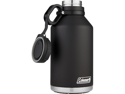 Coleman Black Vacuum Insulated Stainless Steel Growler, 64 Oz.